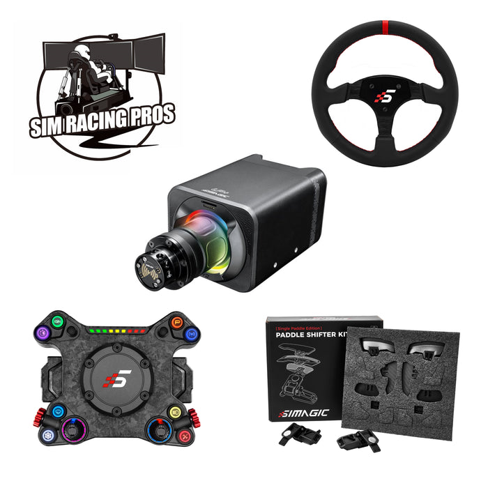 SIMAGIC EVO Sport 9nm Base Wheel Package (Ships April 28th)