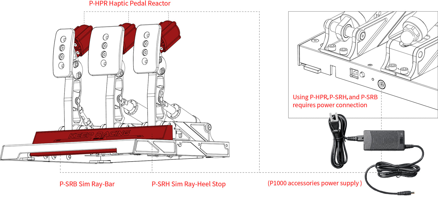 SIMAGIC P1000 Sim Ray bar