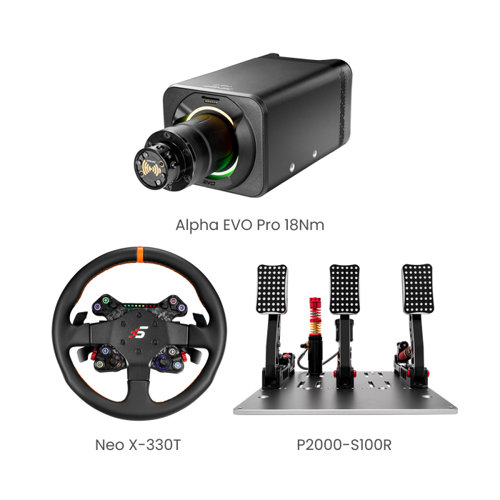 Simagic Alpha Evo Pro 18nm 3 PC MegaBundle