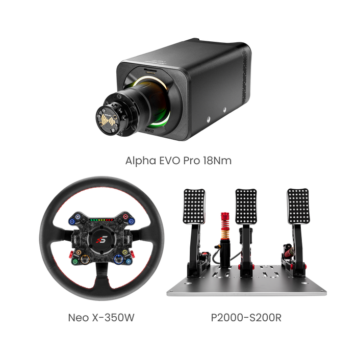 Simagic Alpha Evo Pro 18nm 3 PC MegaBundle