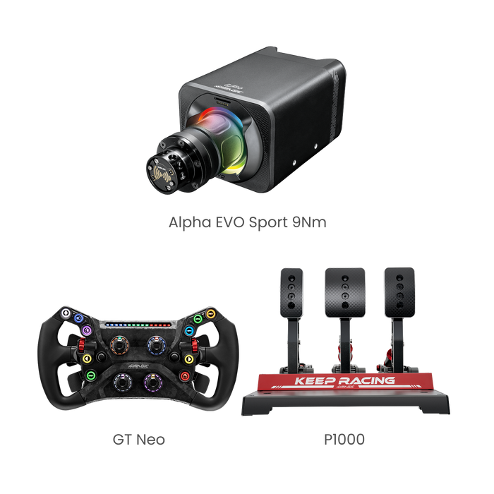 Simagic Alpha Evo Sport 9nm 3 PC MegaBundle