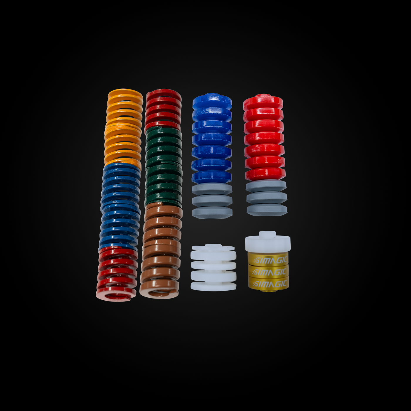 Simagic P1000 Stack SIMAGIC P1000 Optional Rubber Pads & Springs — SimRacingPros