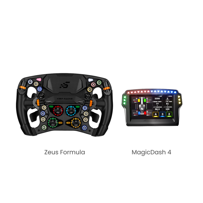 Zeus Wheel + MagicDash 4 Bundle (Pre Order)