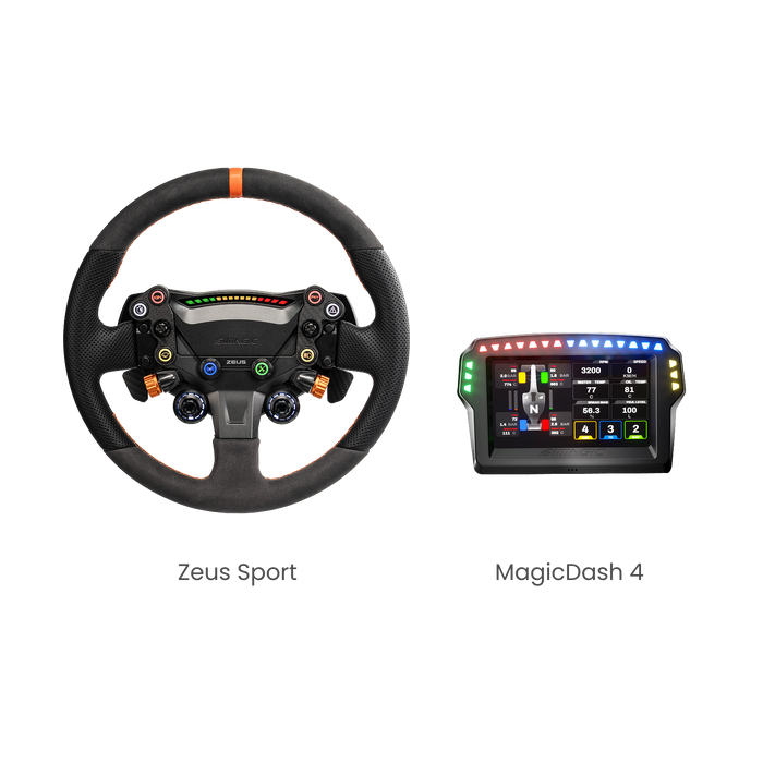 Zeus Wheel + MagicDash 4 Bundle (Pre Order)