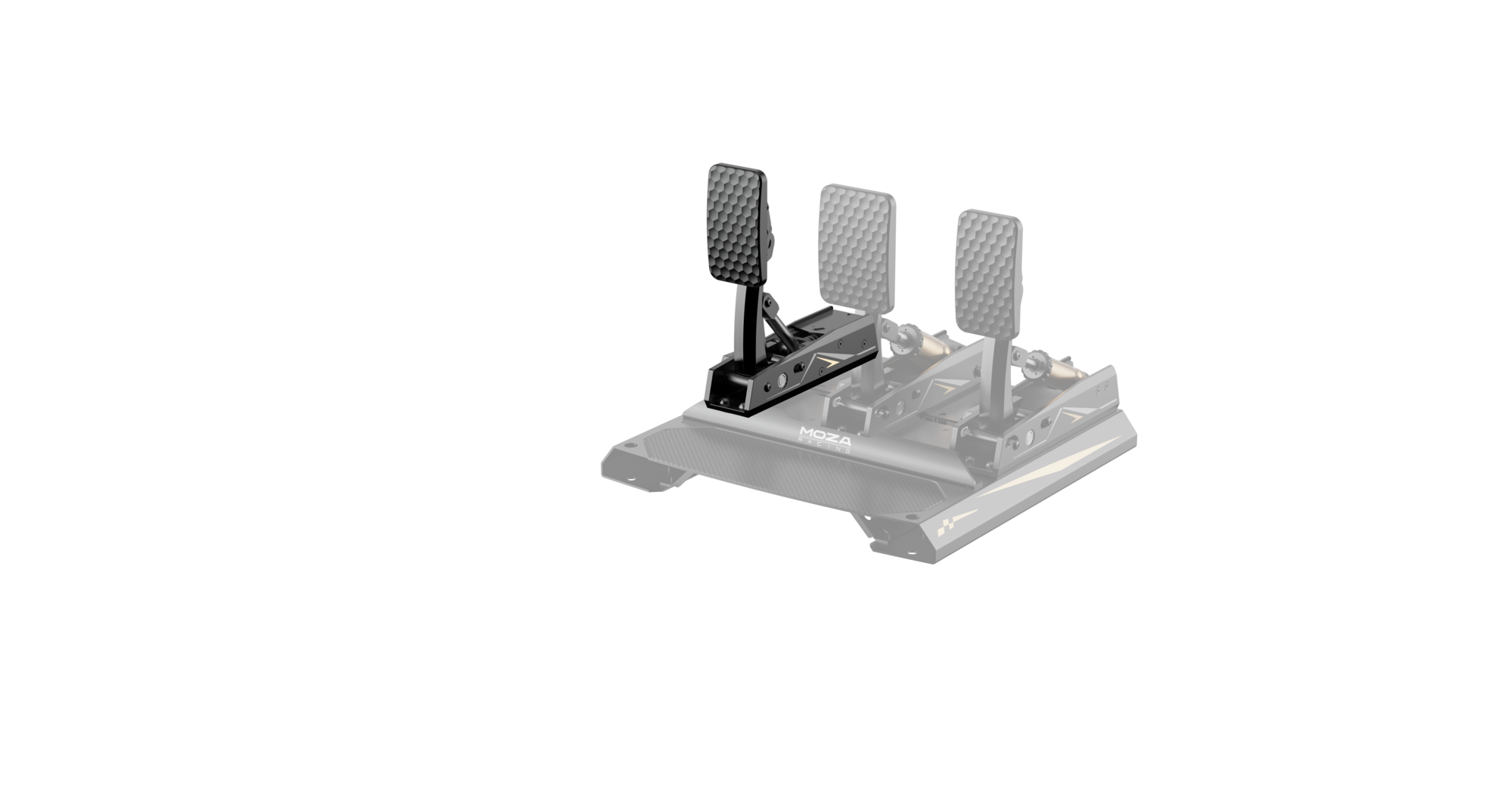 MOZA CRP2 Load Cell Pedals