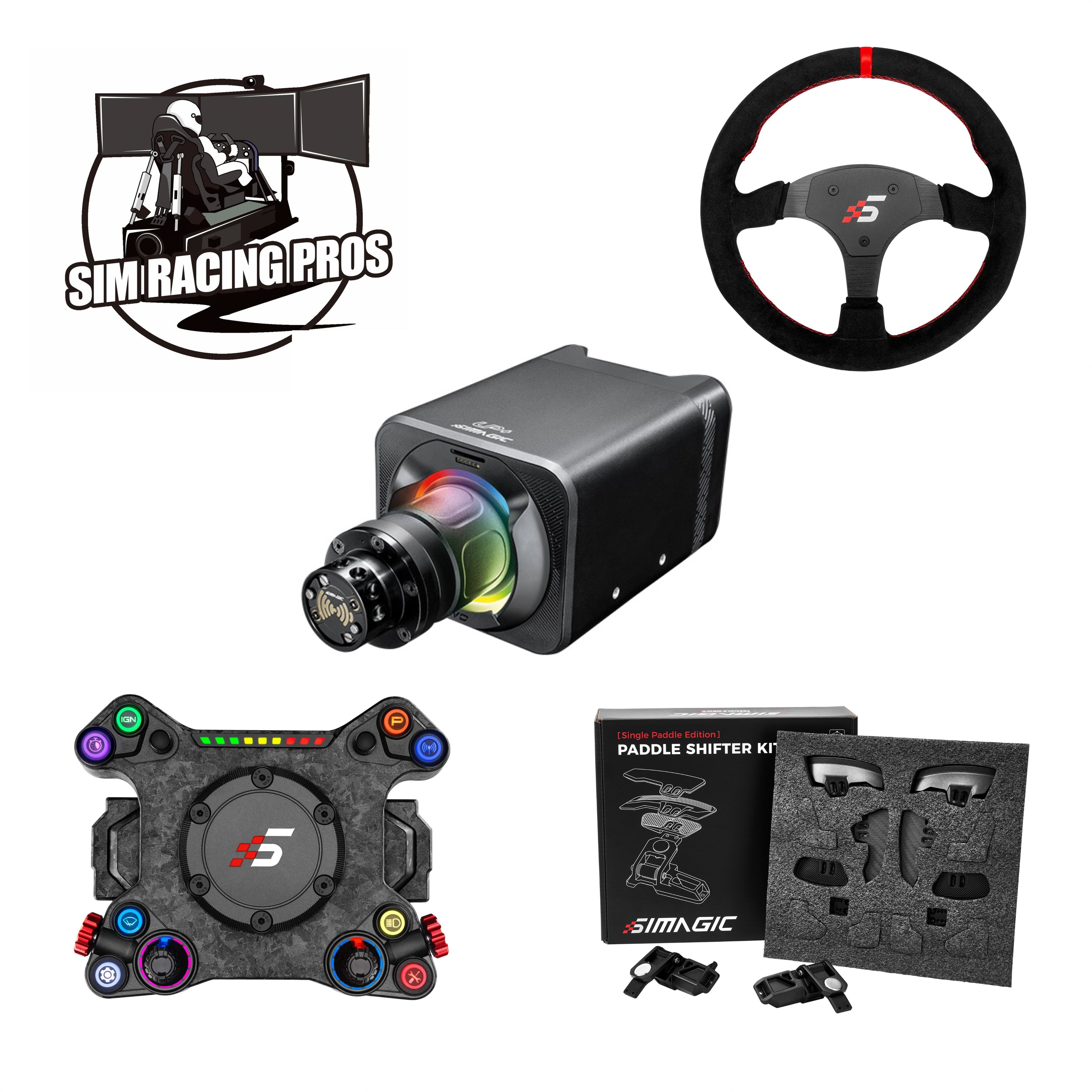SIMAGIC EVO Pro 18nm Base Wheel Package